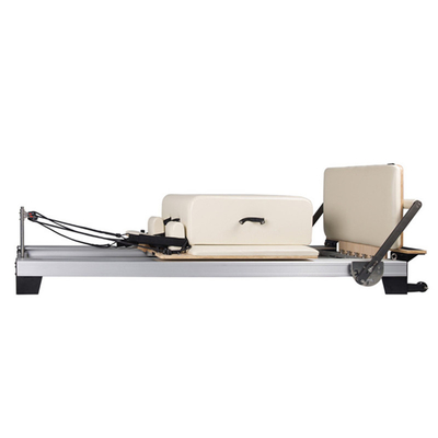 Pilates use Aluminium pilates reformer pilates with half trapeze core bed