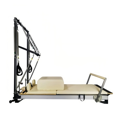 Gericon commerical use lower leg Aluminium pilates reformer pilates with half trapeze