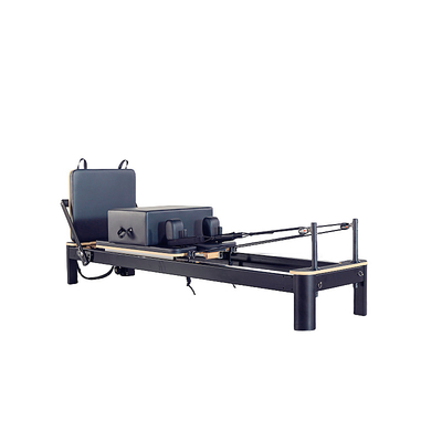 Gericon G-PR005  commerical use black aluminium pilates reformer for Fitness