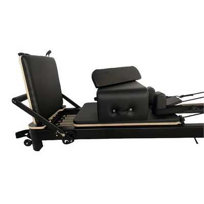Gericon G-PR005  commerical use black aluminium pilates reformer for Fitness
