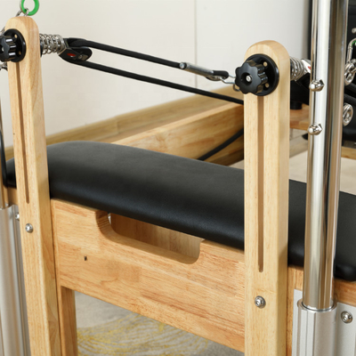 High quality Factory direct commerical use classical cadillac pilates reformer with maple wood