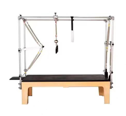 Commerical use French type maple cadillac pilates reformer with piano spring