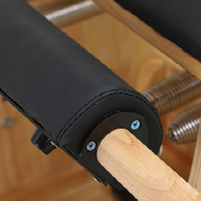 Factory directly white oak wood pilates reformer wooden combo chair with piano springs