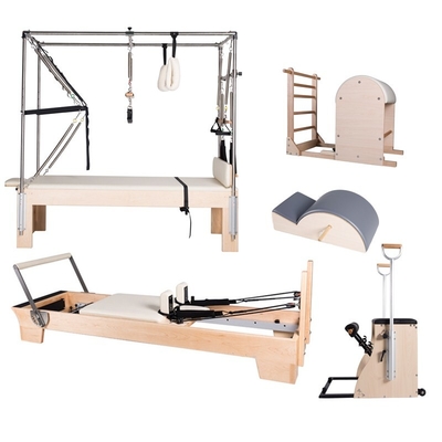 High quality commercial use Imported Maple wood cadillac pilates reformer cadillac