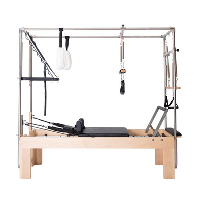 High quality wooden body cadillac all in one pilates reformer trapeze