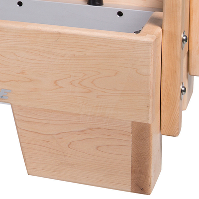 High-end commerical use pilates reformer pilates with super fiber leather