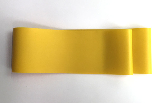 Gym fitness 500mm*0.35mm Stretch Rubber Belt Exercise band Stretch Strap Elastic Training Resistance loop Bands