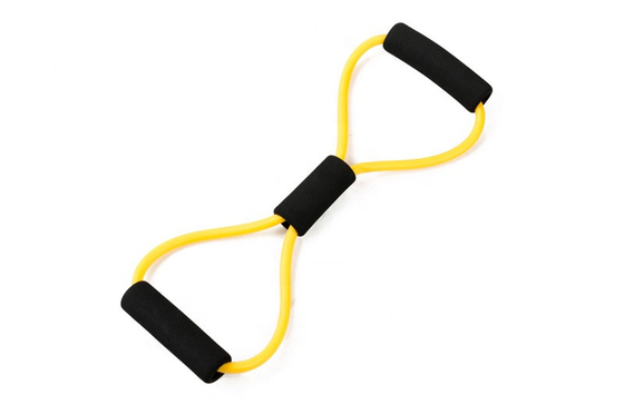 Amazon Hot selling Exercise 8 Shape Chest Expander Tube Resistance Elastic Band