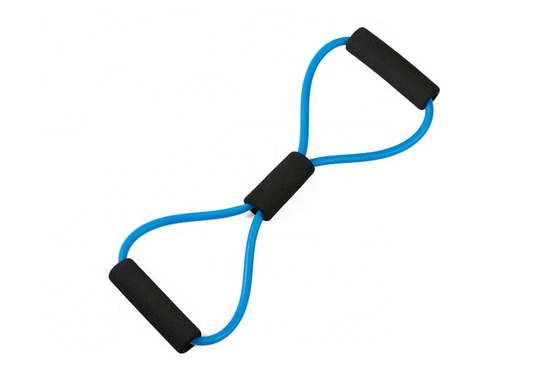 Amazon Hot selling Exercise 8 Shape Chest Expander Tube Resistance Elastic Band