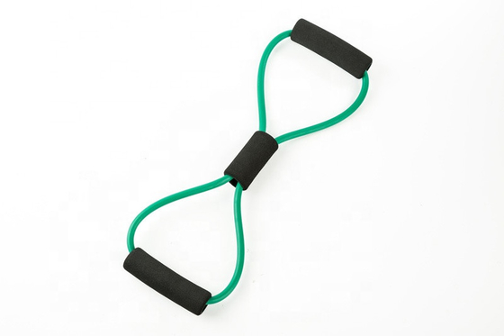 Amazon Hot selling Exercise 8 Shape Chest Expander Tube Resistance Elastic Band