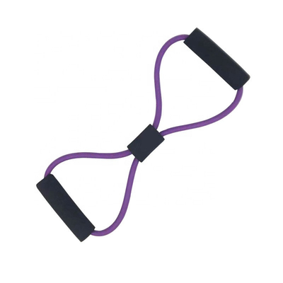 Amazon Hot selling Exercise 8 Shape Chest Expander Tube Resistance Elastic Band