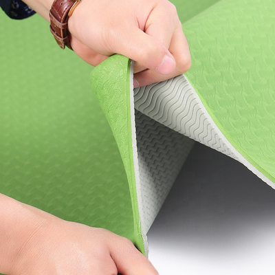 High quality OEM LOGO non-slip Exercise mat TPE yoga mat