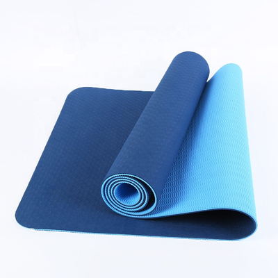 High quality OEM LOGO non-slip Exercise mat TPE yoga mat